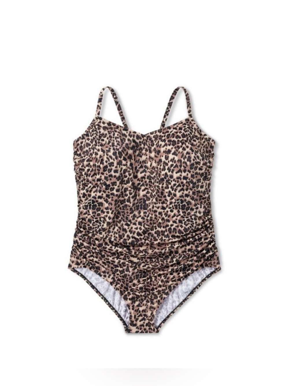 Aqua green Leopard One-Piece Swimsuit